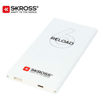 SKROSS Reload 6 Power Bank - 6000 mAh Corporate Gifts Singapore