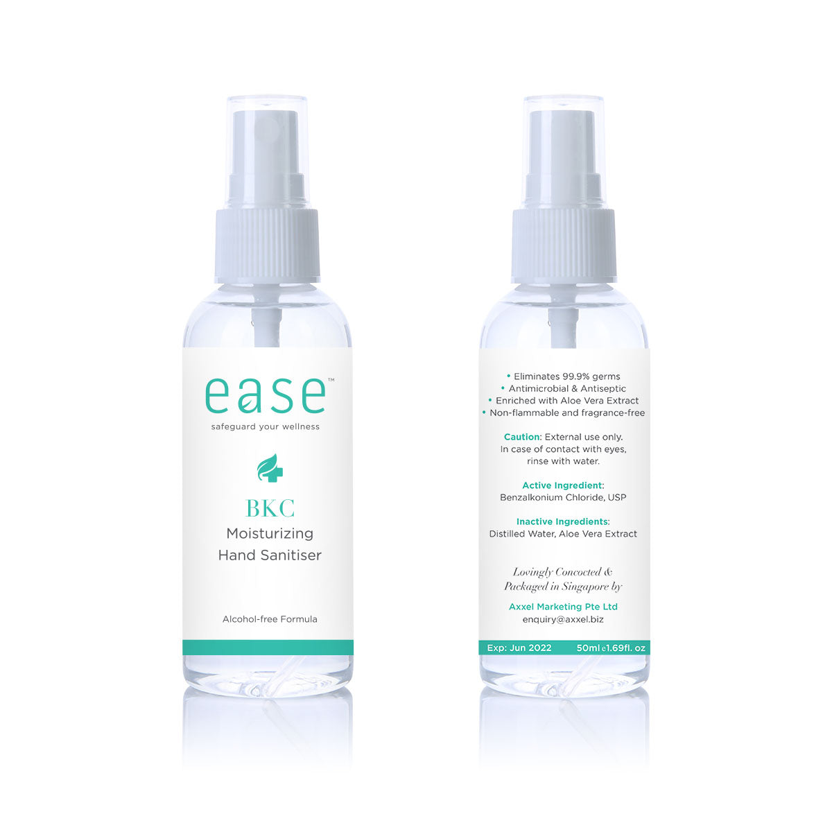 Ease 50ml Hand Sanitizer Corporate Gifts Singapore