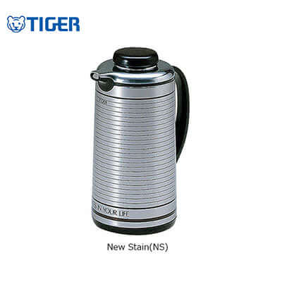Tiger New Stain Handy Jug 1000ml / 1300ml / 1600ml / 1900ml PXJ(NS) for optimal beverage temperature retention.