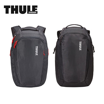Thule EnRoute3.0 Backpack 23L design showcasing spacious pockets and SafeZone compartment for secure storage.
