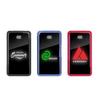 Glow Coloured Led Logo Powerbank Corporate Gifts Singapore