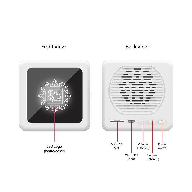 I-Blink LED Logo Bluetooth Speaker Corporate Gifts Singapore