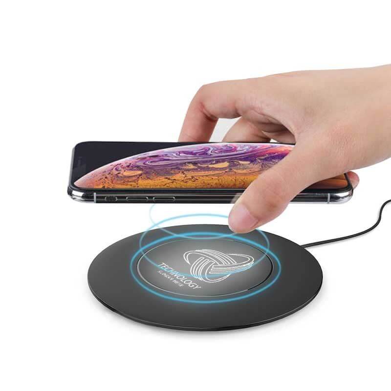 Airdisk 10W Wireless Charger with LED logo Corporate Gifts Singapore