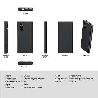 22.5W Super Charge 10000mAh Powerbank Corporate Gifts Singapore