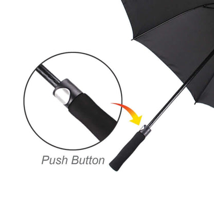 30'' Black Umbrella Corporate Gifts Singapore