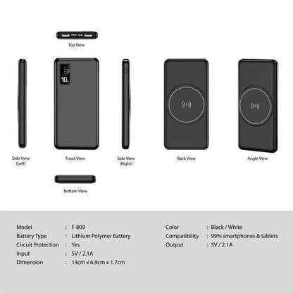 WirelessPower 10000mah Powerbank Corporate Gifts Singapore