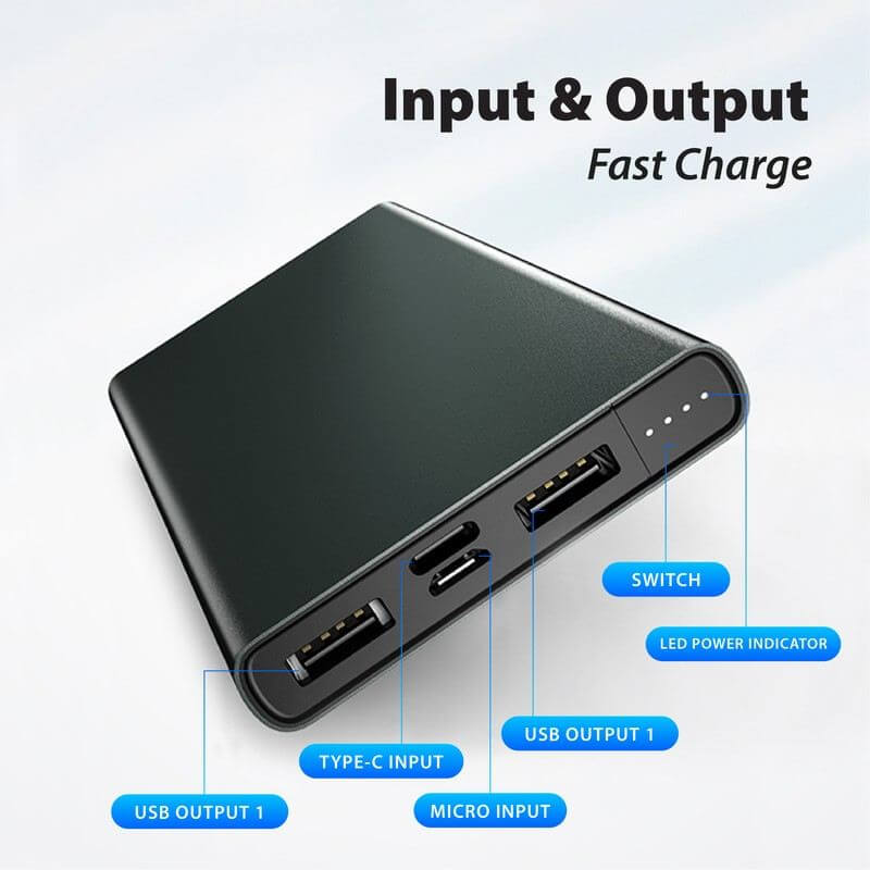 10000mAh Ultra Slim Econpower Power Bank Corporate Gifts Singapore
