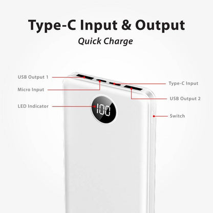 Quick Power 22.5W Super Charge 10000mAh Powerbank Corporate Gifts Singapore