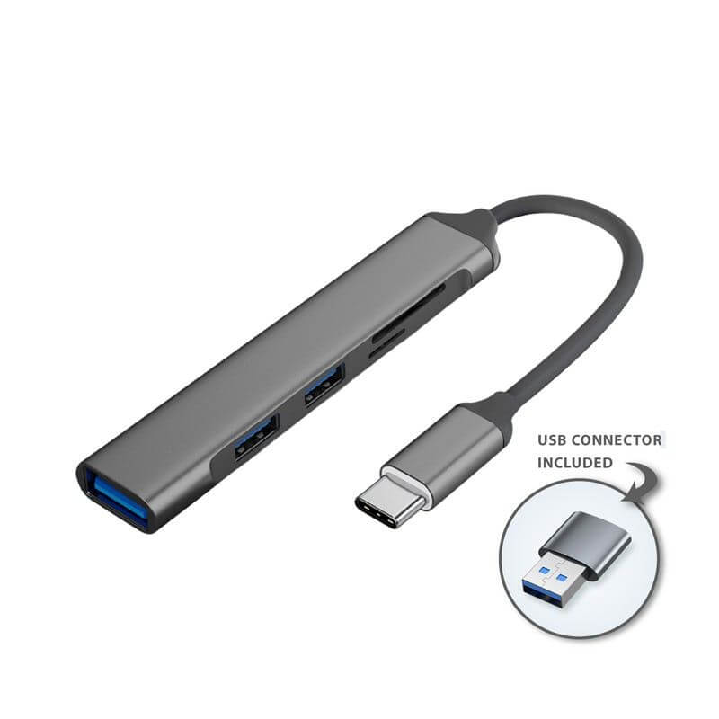 Ultra Slim 5 Ports USB Hub Corporate Gifts Singapore