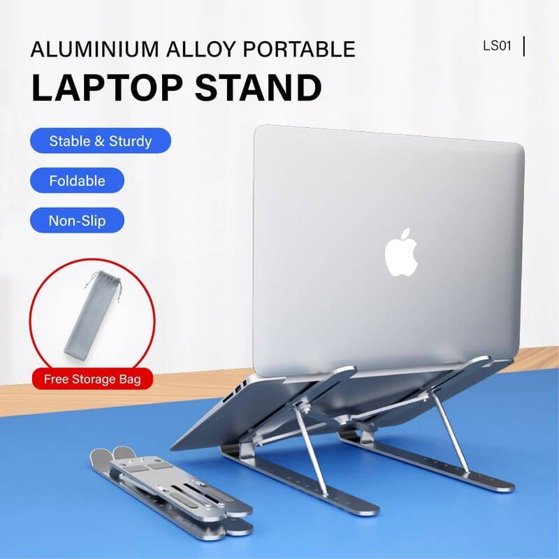 Aluminium Foldable Laptop Stand Corporate Gifts Singapore