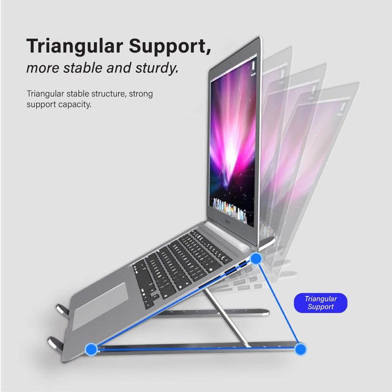 Aluminium Foldable Laptop Stand Corporate Gifts Singapore