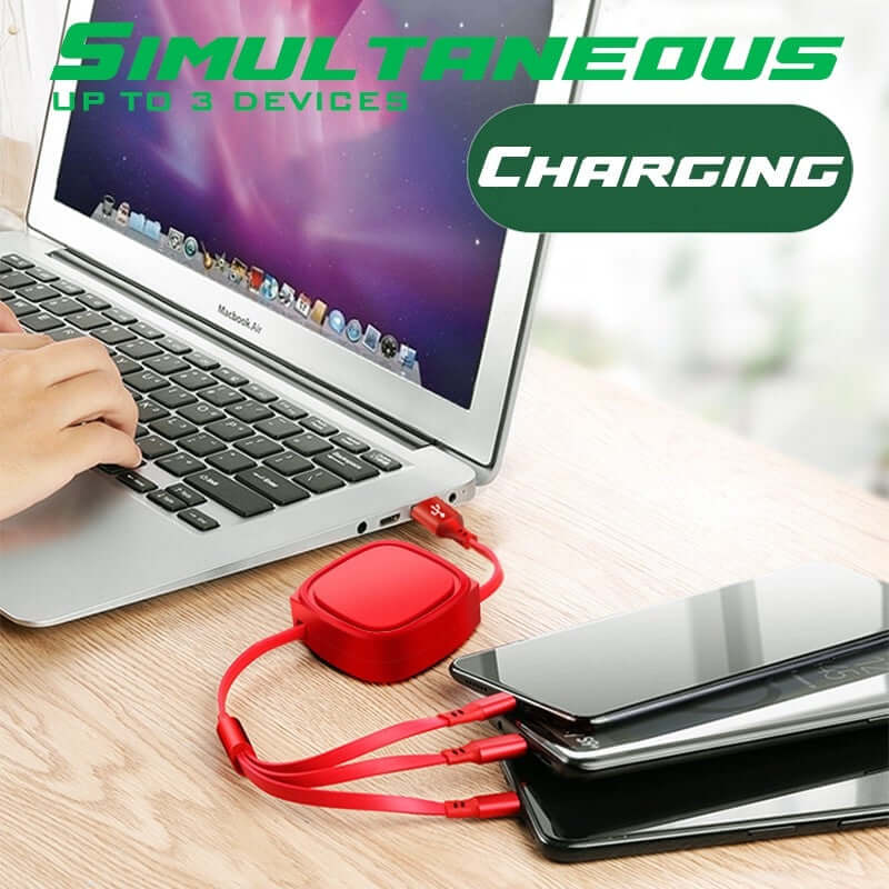 3-in-1 Retractable Multicable Corporate Gifts Singapore