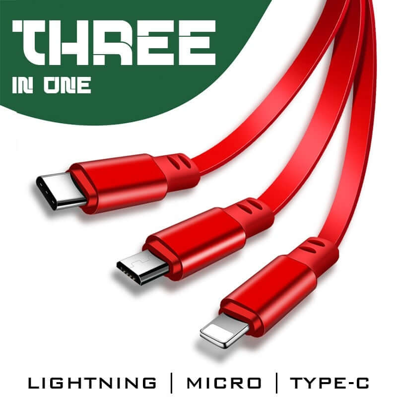 3-in-1 Retractable Multicable Corporate Gifts Singapore