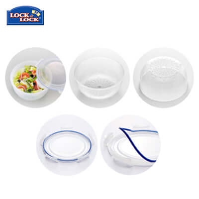 Lock & Lock Classic Salad Bowl with Tray 4.0L Corporate Gifts Singapore