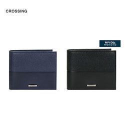 Crossing Infinite Bi-Fold Leather Wallet RFID Corporate Gifts Singapore