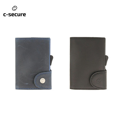 C-Secure Italian Leather Wallet With Coin Pouch Corporate Gifts Singapore