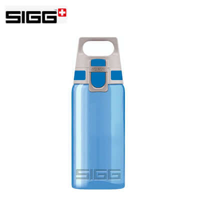 SIGG Viva One 500ml Water Bottle in blue, perfect for hydration and an excellent corporate gift.