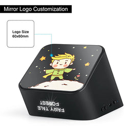 LED Logo Wireless Charging Bluetooth Speaker Corporate Gifts Singapore