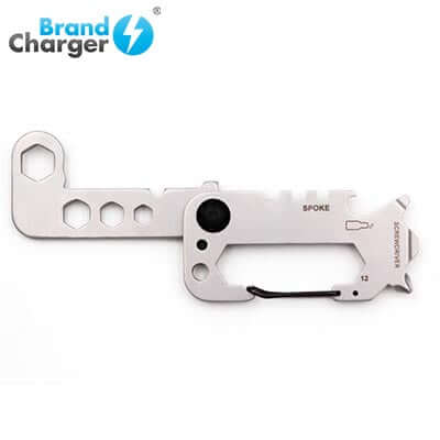 BrandCharger Twist 8 in 1 Tool showcasing its sleek design and multifunctional capabilities.