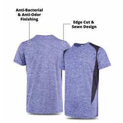 Ultifresh Heather Edge Crew Neck T-Shirt (Unisex) Corporate Gifts Singapore
