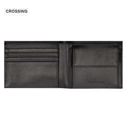 Crossing Infinite Bi-Fold Leather Wallet [12 Card Slots] RFID Corporate Gifts Singapore