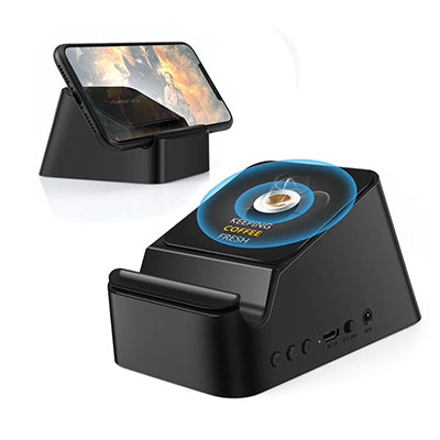 Wireless Charging Bluetooth Speaker with Phone Stand Corporate Gifts Singapore