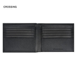 Crossing Elite Bi-fold Leather Wallet [18 Card Slots] RFID Corporate Gifts Singapore