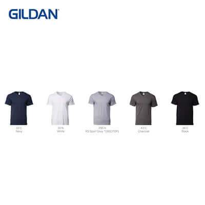 Gildan Cotton Adult V-Neck T-Shirt Corporate Gifts Singapore