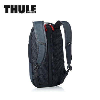Thule EnRoute 18L Backpack showcasing its padded back and adjustable straps.