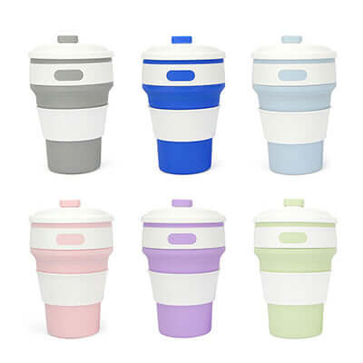 Foldable Telescopic Silicone Cup Corporate Gifts Singapore