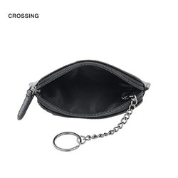 Crossing Elite Leather Key Coin Pouch With Card Slots RFID Corporate Gifts Singapore