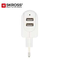 SKROSS 2 Port USB Charger - EURO Corporate Gifts Singapore