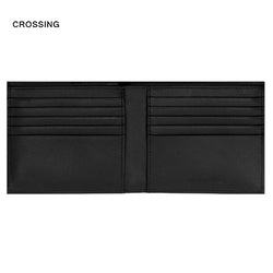 Crossing Infinite Bi-Fold Leather Wallet [18 Card Slots] RFID Corporate Gifts Singapore