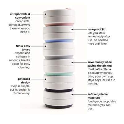 Stojo Pocket 12oz collapsible cup Corporate Gifts Singapore