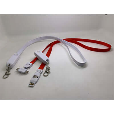 Lanyard 4 in 1 Charging Cable Corporate Gifts Singapore