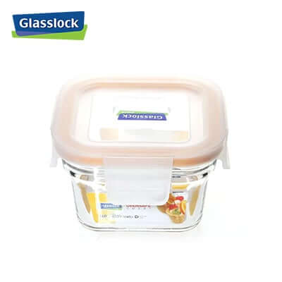 160ml Glasslock Container with transparent lid for easy storage and organization of small items.