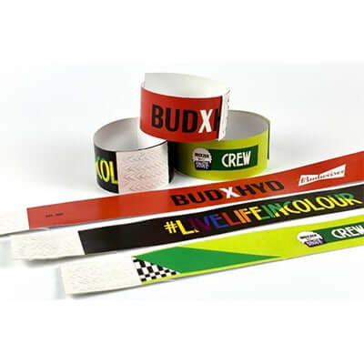 1 Inch Tyvek Paper Wristband Corporate Gifts Singapore