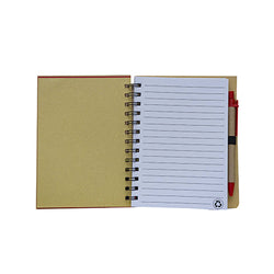 Eco-Friendly Recycled logo Cover Notepad with Pen Corporate Gifts Singapore