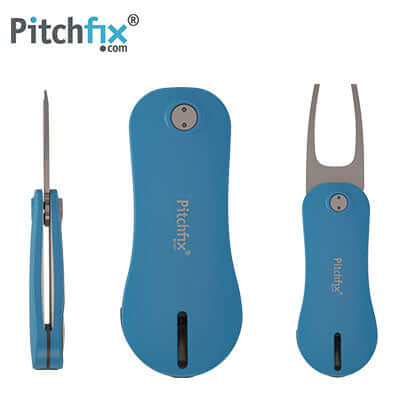 Pitchfix Hybrid 2.0 Golf Divot Tool with Ball Marker and Pencil Sharpener Corporate Gifts Singapore
