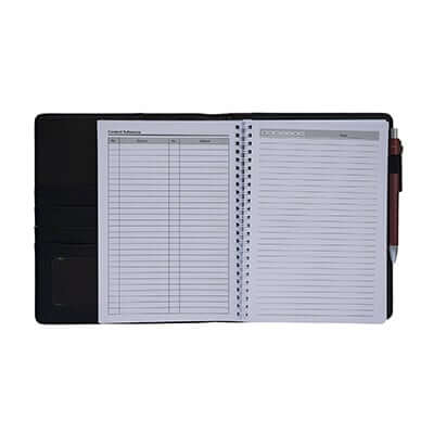 A5 Folder with Wire-O Notebook Corporate Gifts Singapore