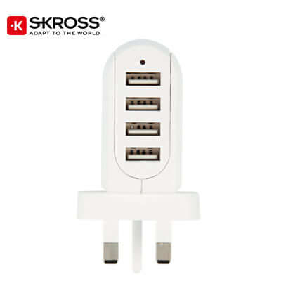 SKROSS 4 Port USB Charger - UK Corporate Gifts Singapore