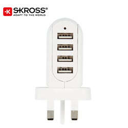 SKROSS 4 Port USB Charger - UK Corporate Gifts Singapore