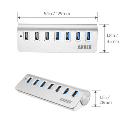Anker Aluminum 7-Port USB 3.0 Hub Corporate Gifts Singapore