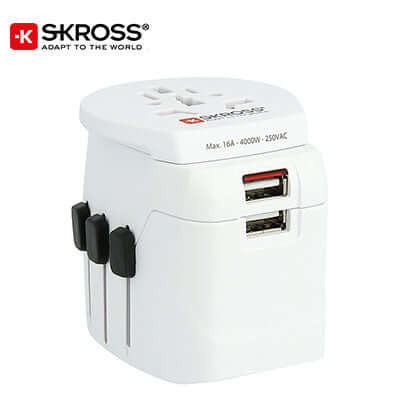 SKROSS Travel Adaptor PRO Light USB - World Corporate Gifts Singapore