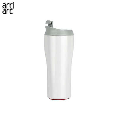 artiart Lark Thermal Suction Bottle side view with lid, ideal for corporate gift and on-the-go hydration.