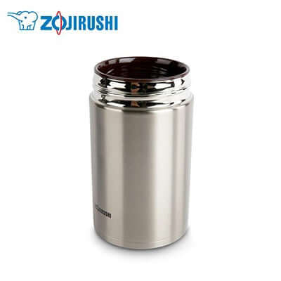 ZOJIRUSHI Stainless Steel Vacuum Food Jar designed for hot or cold meals, perfect as a Corporate Gift.