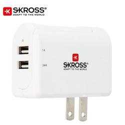 SKROSS 2 Port USB Charger - US and Japan Corporate Gifts Singapore