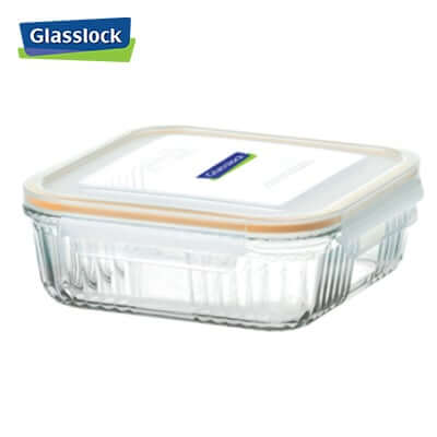 1900ml Glasslock Retro Type Container with durable glass design for convenient storage.