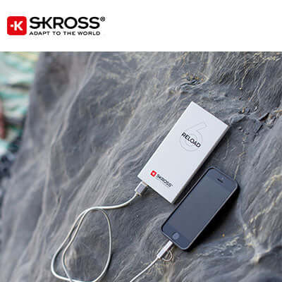 SKROSS Reload 6 Power Bank - 6000 mAh Corporate Gifts Singapore