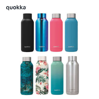 Quokka 510ml Stainless Steel Bottle Solid in various colors, perfect for hydration and corporate gifts.